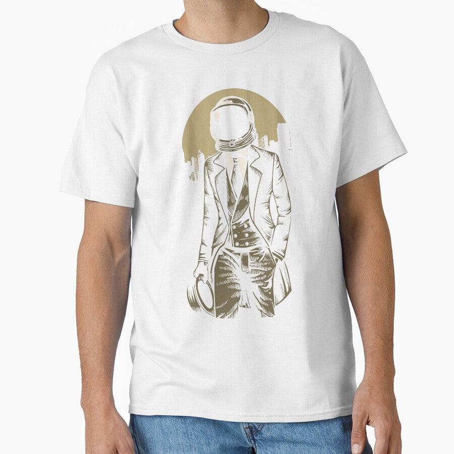 Classic astronaut by KuWuShirts
