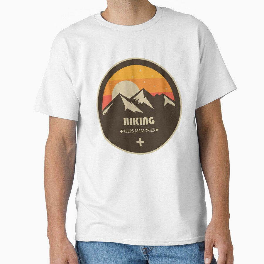 Hiking Keeps Memories Sunset Design by limos