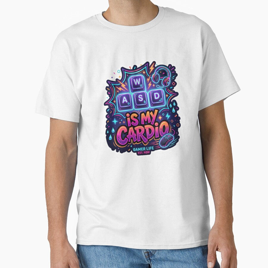 WASD Is My Cardio by LevelUpLad