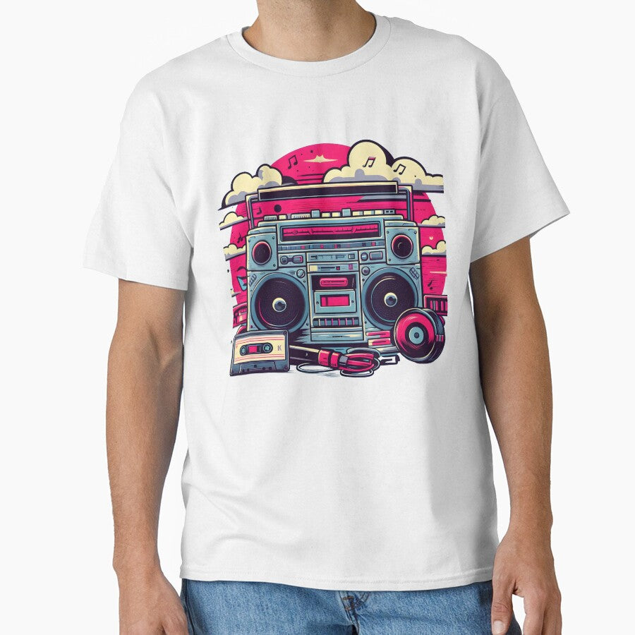 90's Retro Boombox by D-Dreamweaver