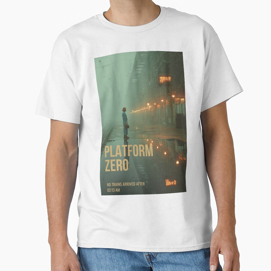 PLATFORM ZERO | Atmospheric Retro Sci-Fi Resistance Poster | Vera Lind Series by THE VESSEL ARCHIVE