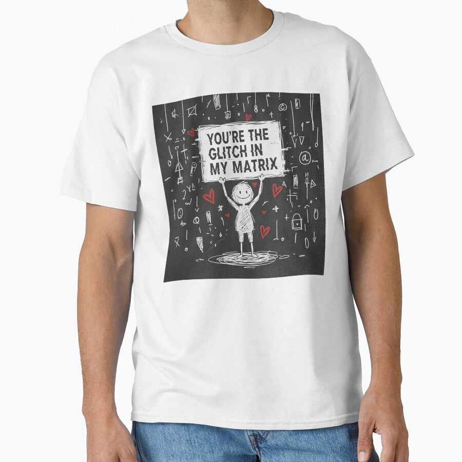 Glitch in My Matrix: Geeky and Minimalist Love by VisualRotaStudio