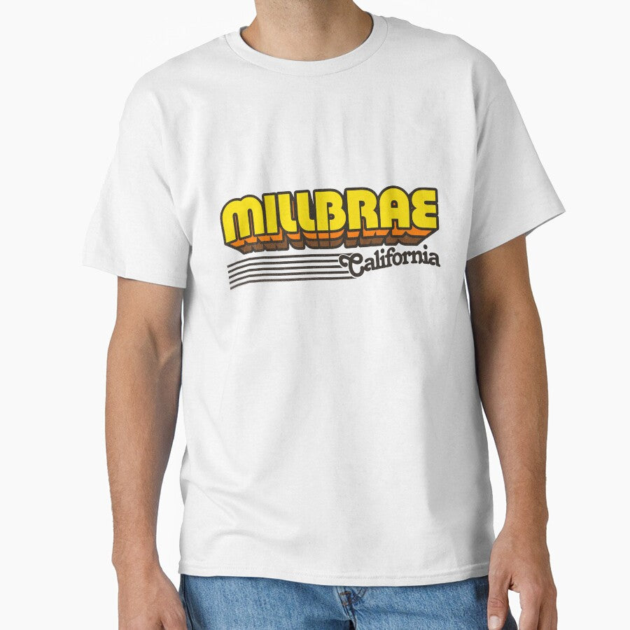Millbrae, California | Retro Stripes by retroready