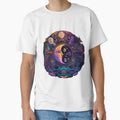 A cluster of different moons orbits around a strange universe by LLdreams