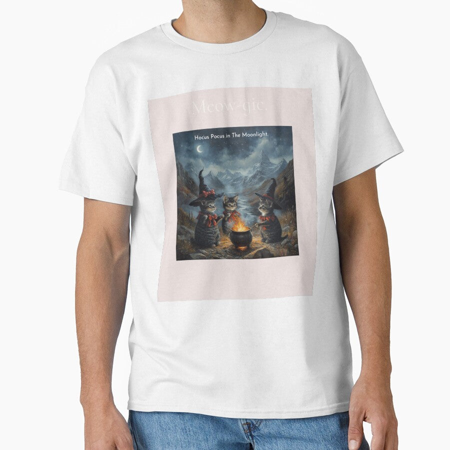 Hocus Pocus in the Moonlight Animal Camping Tote Bag by Lializaa23