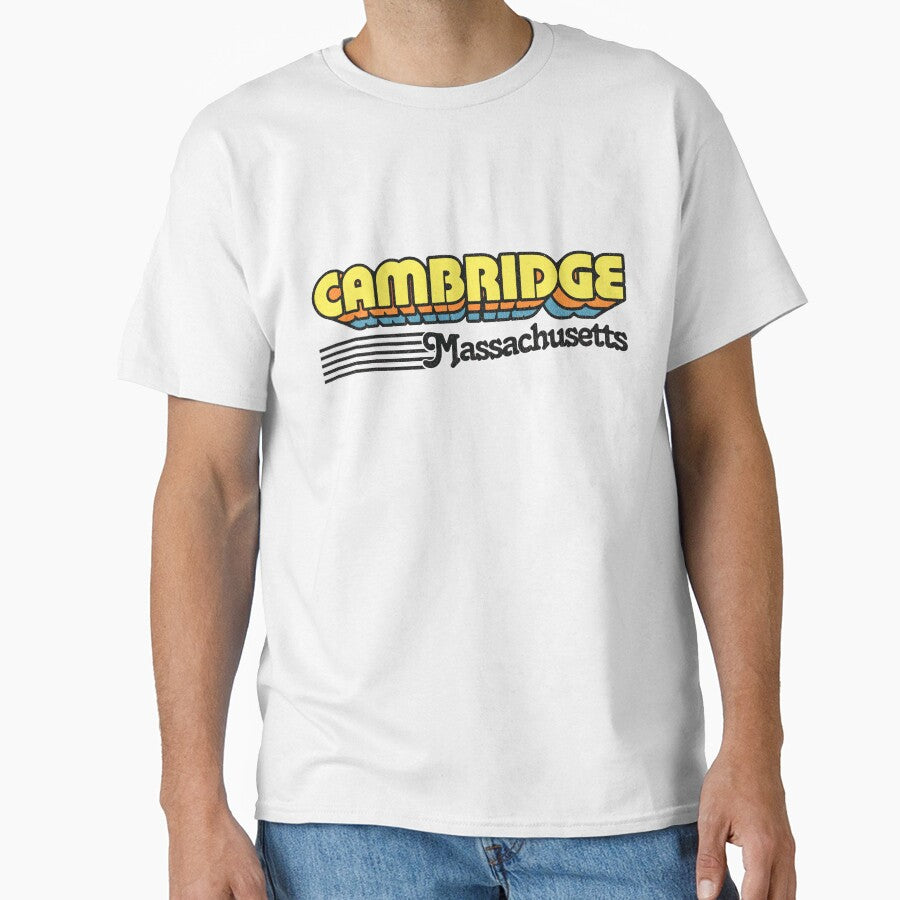 Cambridge, Massachusetts | Retro Stripes by retroready