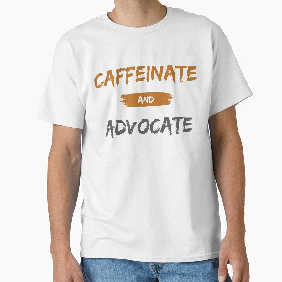 Caffeinate And Advocate by ZenDoodle