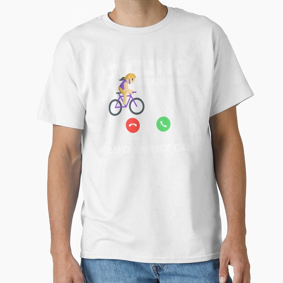 Cycling is calling and I must go, Funny Sport Player by elhefe