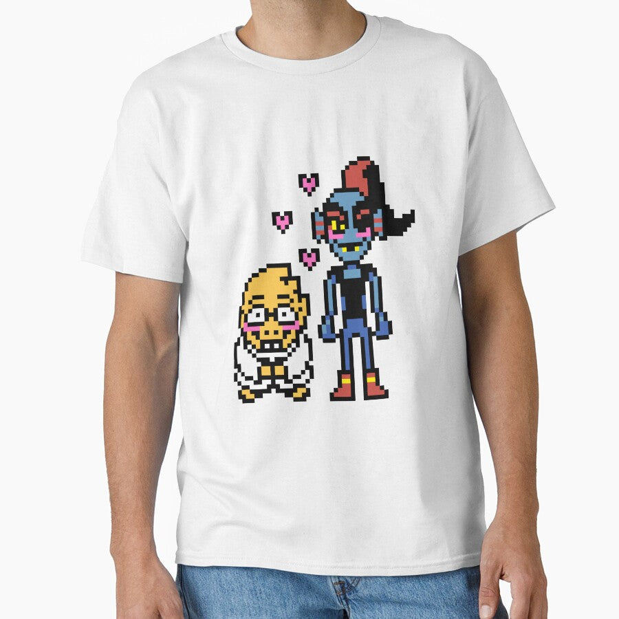 Undertale - Alphys and Undyne by nervcat