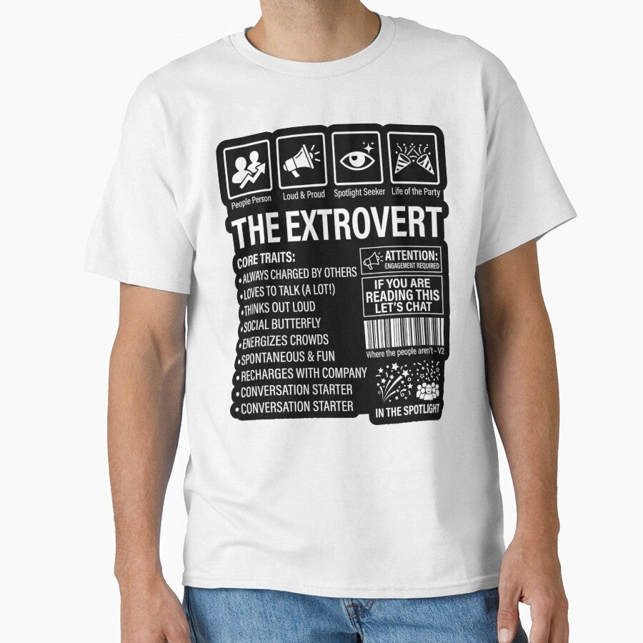 The Extrovert Core Traits – Funny Social Butterfly Definition by lakelandwholes1