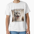 Funny Screaming Cat Meme When You Realize You Sent the Wrong Text by CatmemesArt