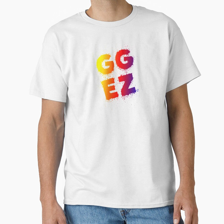 GG EZ - Cool Color Art Game Lover Gift for Gamers by KrisCho