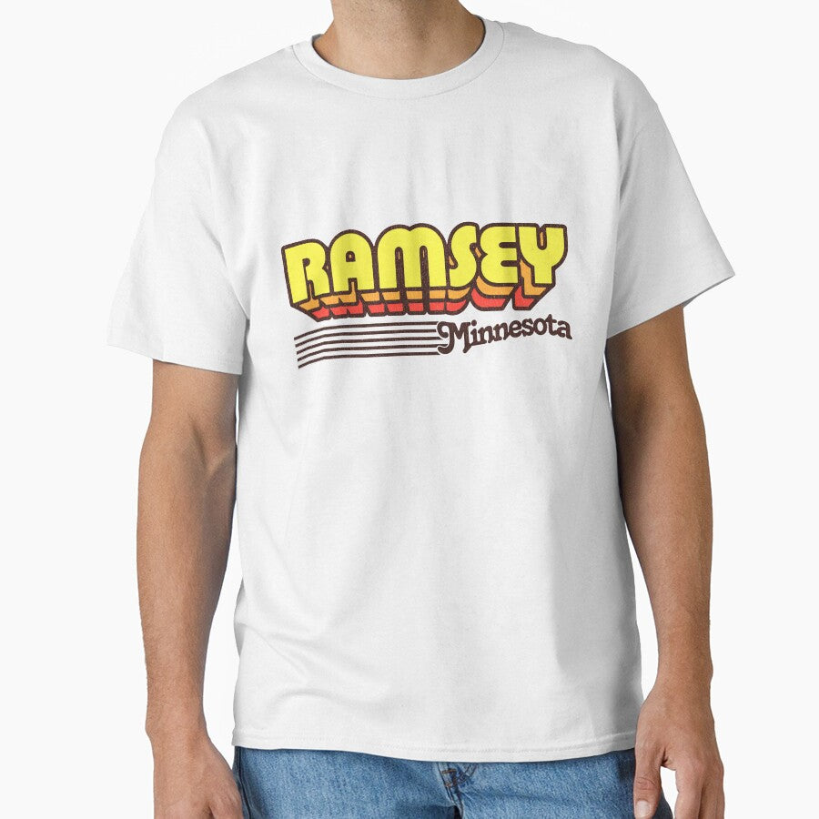 Ramsey, Minnesota | Retro Stripes by retroready