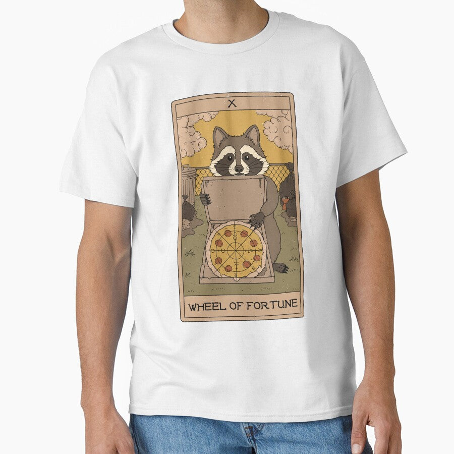 Wheel of Fortune - Raccoons Tarot by Thiago Corrêa