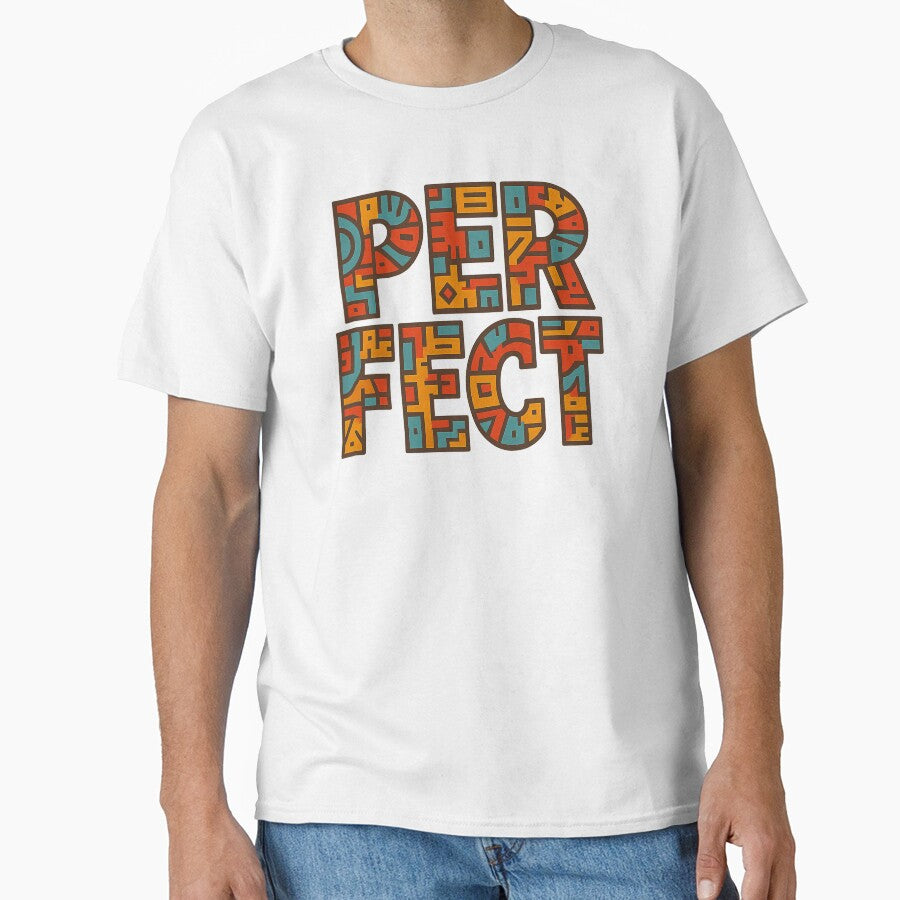 PERFECT – Bold Aztec Pattern Typography by Woop Woop