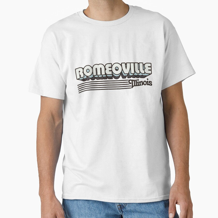 Romeoville, Illinois | Retro Stripes by retroready