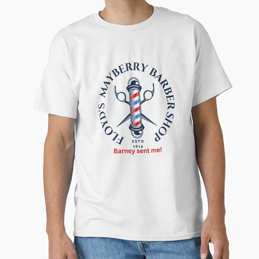 Floyd's Mayberry Barbershop Barney Sent me. by Floydmayberry