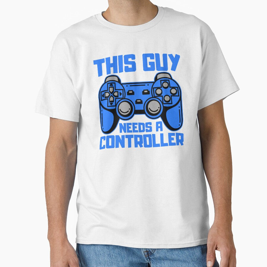 This Guy Needs A Controller Gamer Gift Idea by FNStuff