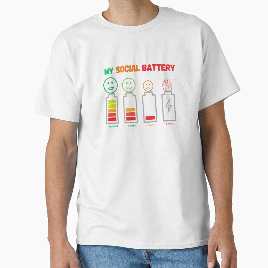 My Social Battery Introvert (Socially Drained) by ThriveShop