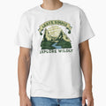 Leave simply, explore wildly, funny and cool nature lover by Merchattack