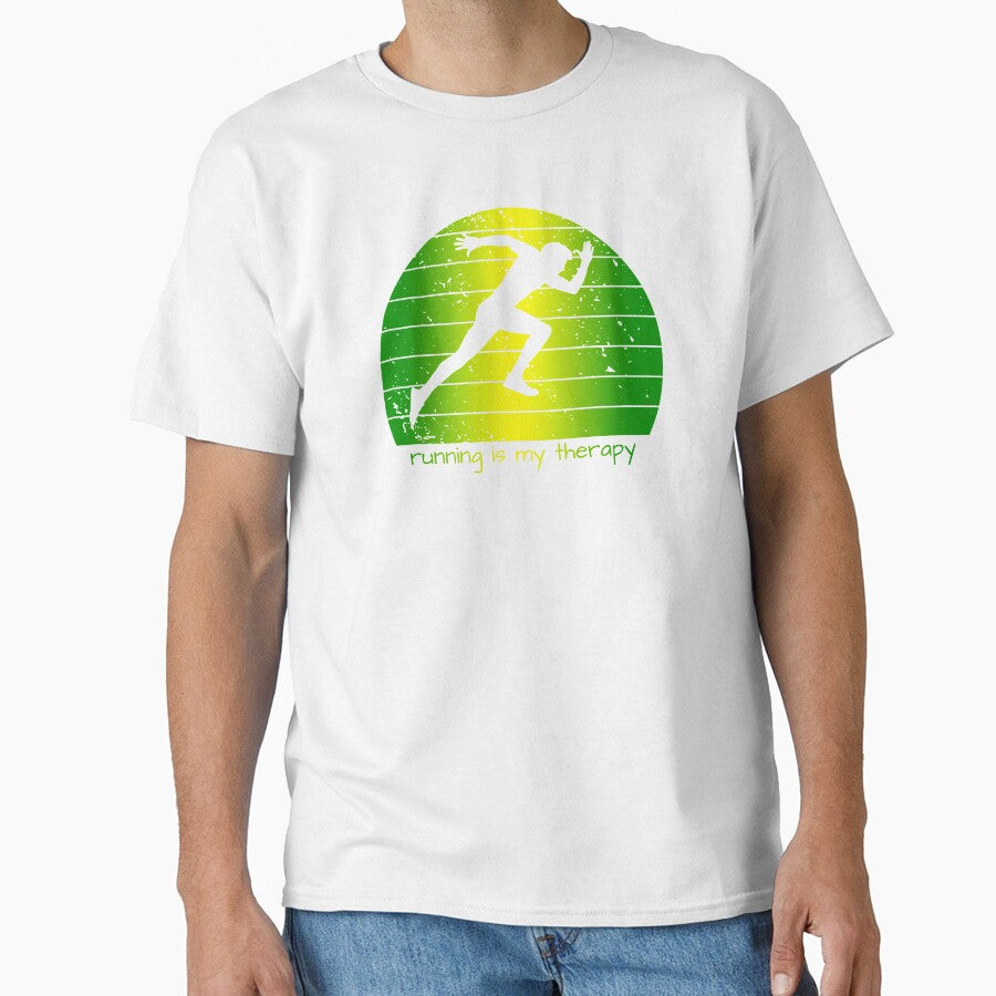 Running is my therapy Birthday Gift by GBDesigner