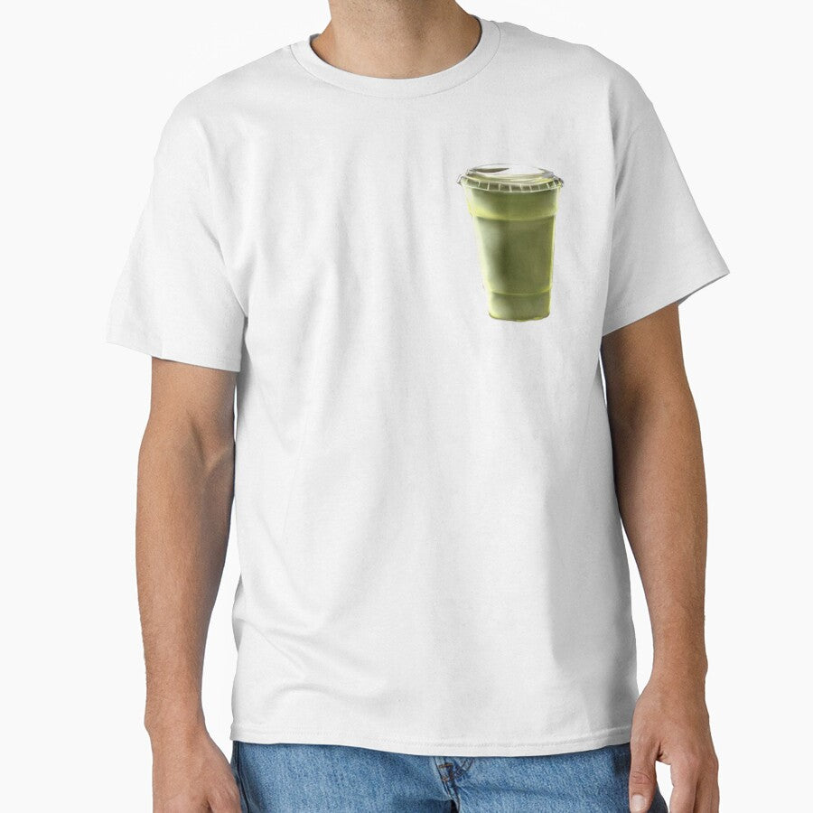 Green Matcha Drink Aesthetic by vladlenartist