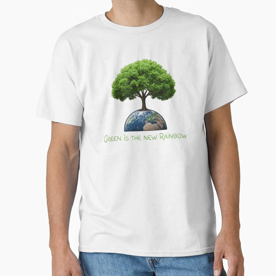 Green is the New Rainbow: Funny Eco-Friendly Design by MotivaChic