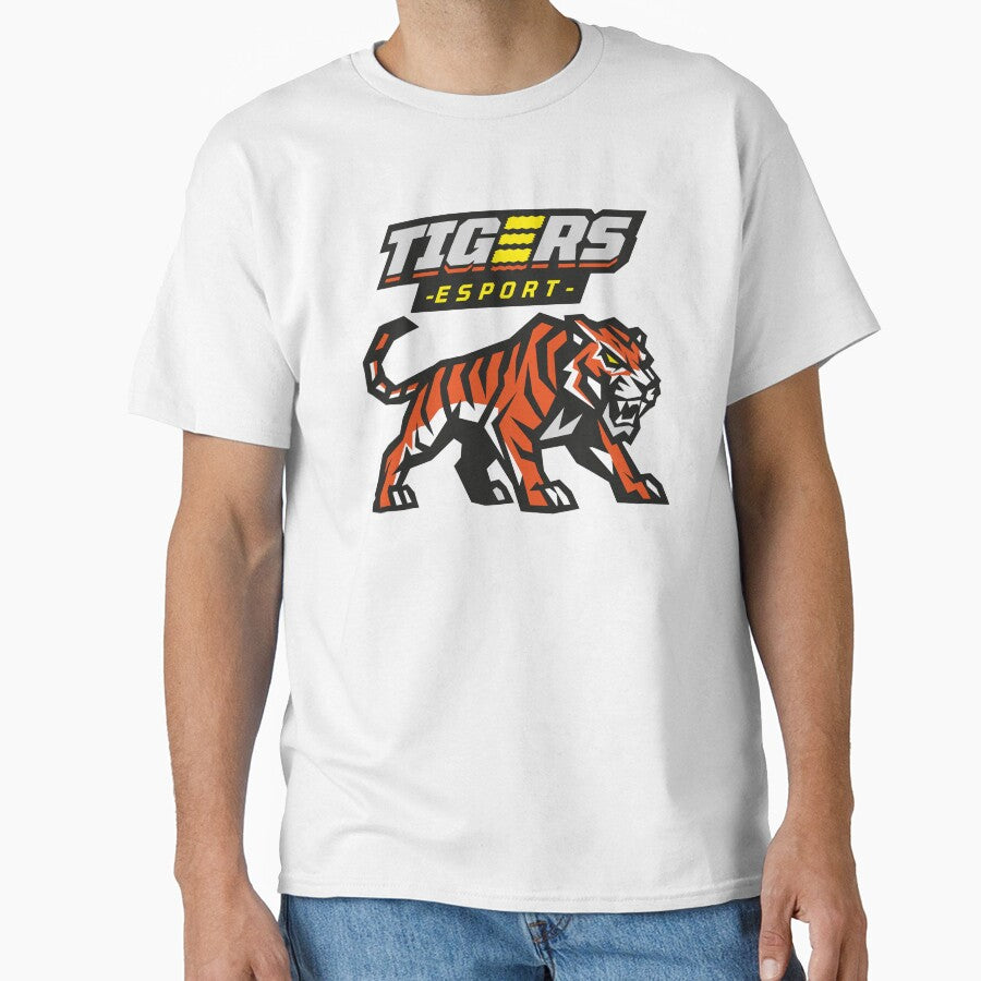 Tigers Esports Mascot Logo – Fierce Gaming Team Tiger Emblem by MerlinWear