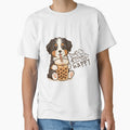 Dogs and Boba Make Me Happy - Cute Aussie Doodle & Bernedoodle Puppy by Balasan