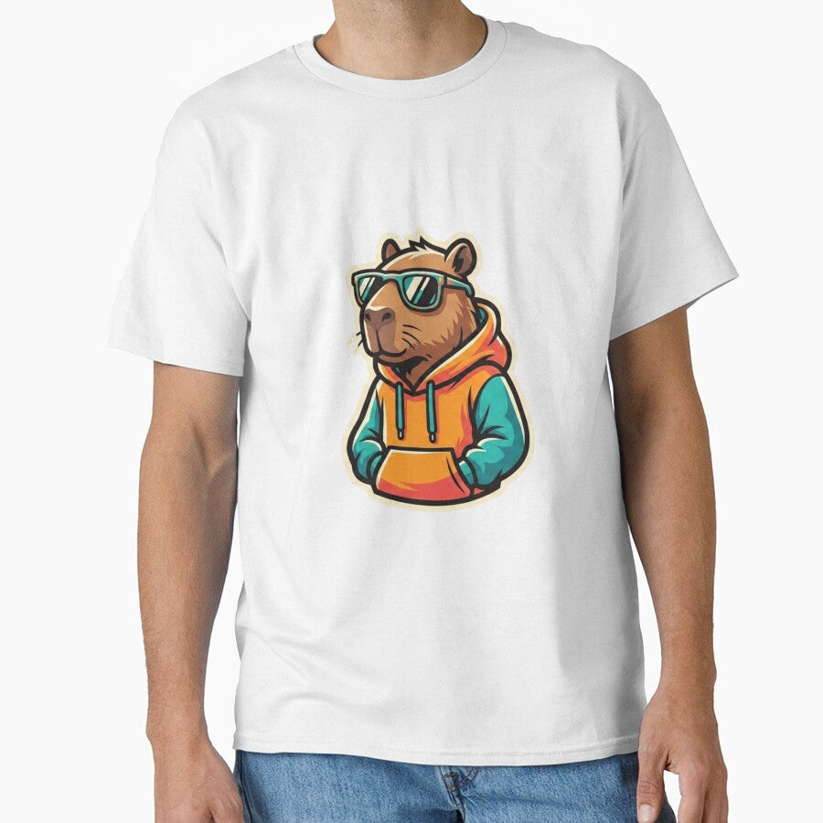 Hypebara Streetwear - Capybara Drip High Fashion Design by nbg2012