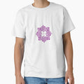 DAVID | Purple  | Modern Geometric Kufi Calligraphy | From Name to Art by FOR YOUR NAME