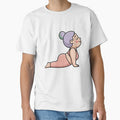 Funny Yoga Mom Upward Facing Human by QuiteOrbit