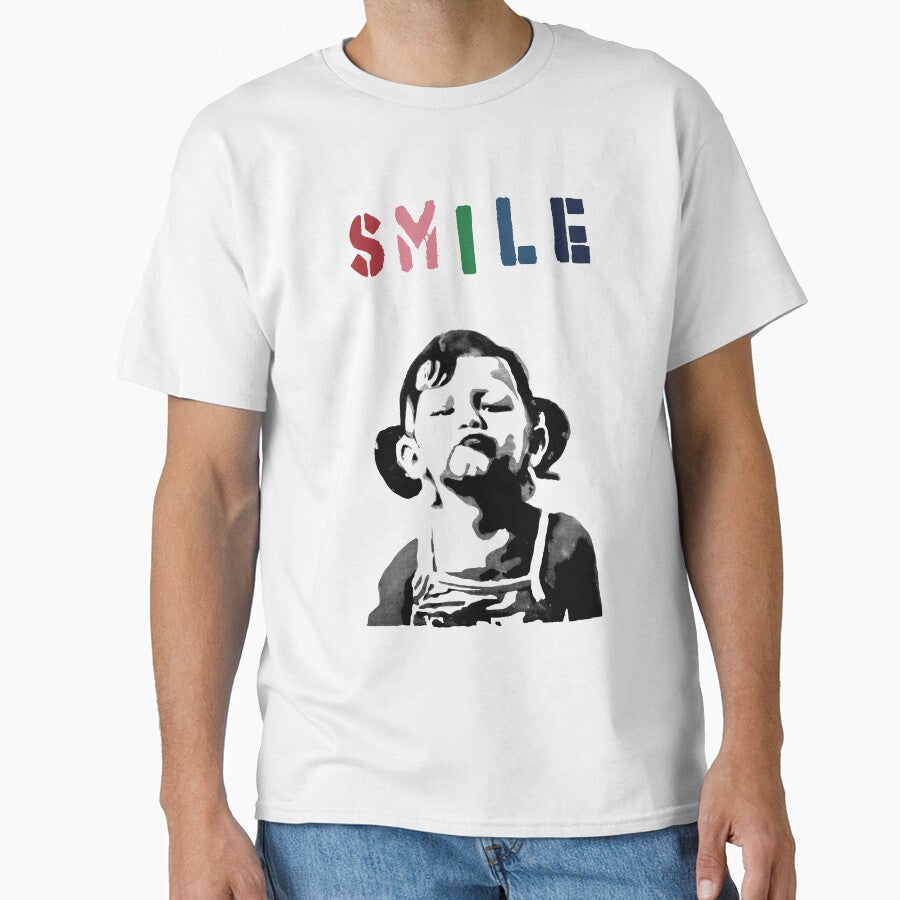 Banksy - Smile by STREETARTCORNER