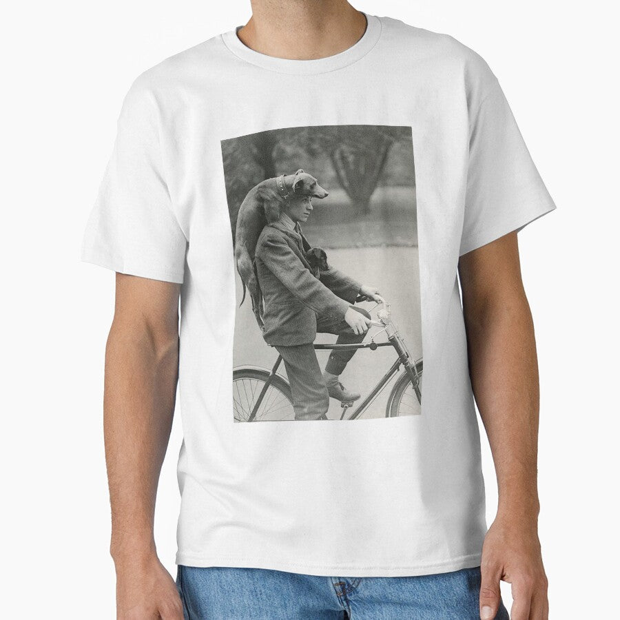 Vintage dog photos Dachshund Dogs retro pet love bicycle by Coolstuff4you71