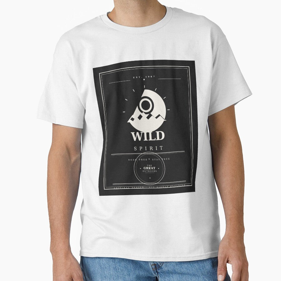 Vintage Retro Outdoor Tee by Eleganza Groove