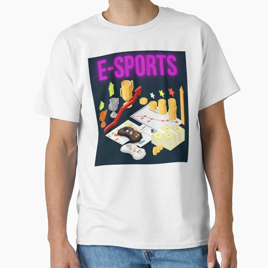 Esports Money Grind - Gaming Success and Trophies Design by Giaguaro07