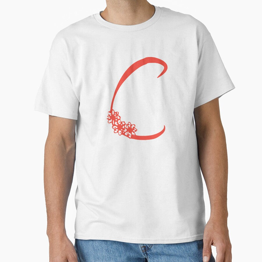 Floral Initial monogram C by Creative-draw