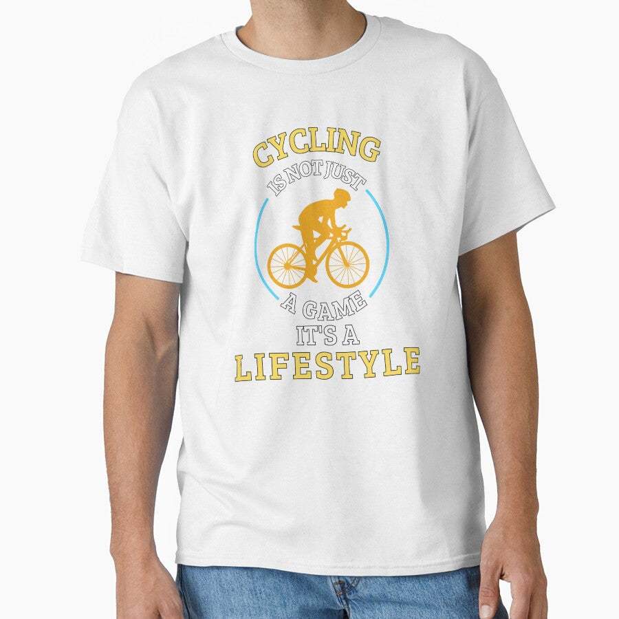 Cycling is not a game it's a lifestyle by annoying-shirts