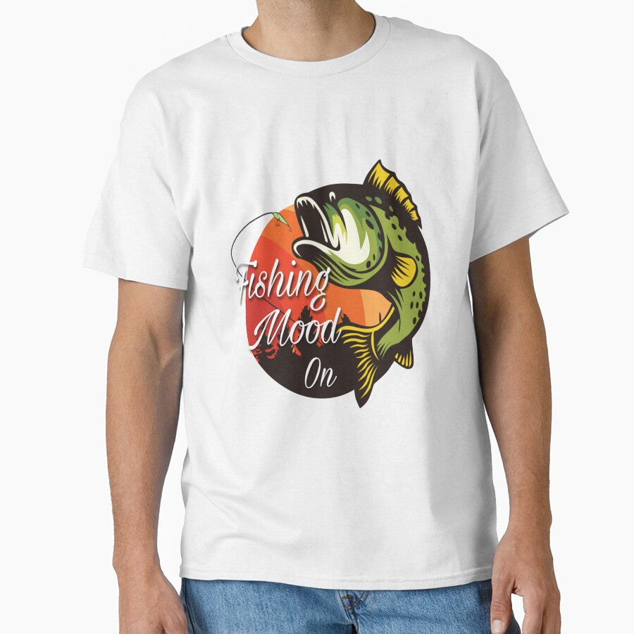 Fishing mood on illustration premium design by truemoneyman