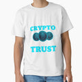 In Crypto We Trust T-Shirt, Cryptocurrency Shirt, Bitcoin Shirt, Digital Currency Shirt, Crypto Trading Shirt For Mom and Dad by UrbanJupiter1