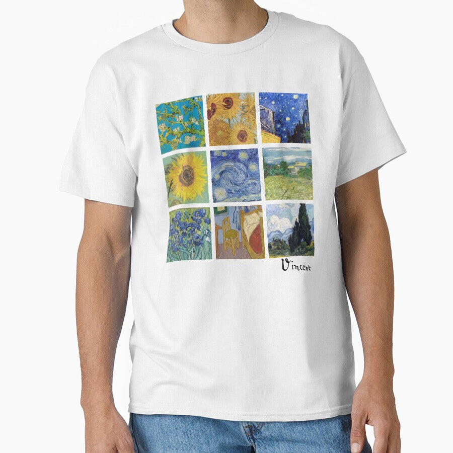 Van Gogh Collage Art Gift by Travel-Art-Love