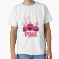 In October We Wear Pink Pumpkin Boo Breast Cancer Halloween T shirt by qrduubp320
