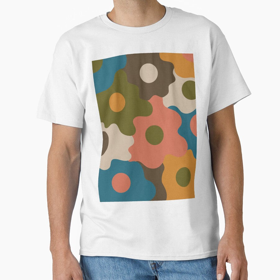 Retro Groovy Flowers - Deep Autumn Seasonal Color Palette by aaalou