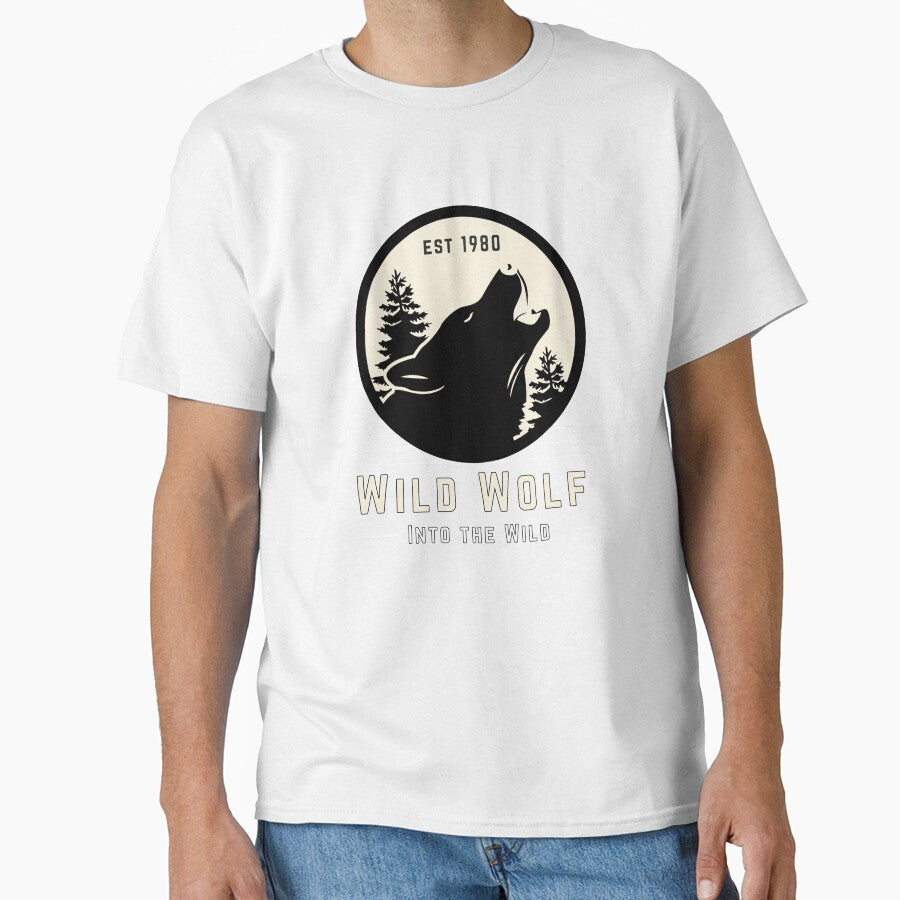 Wild Wolf Into The Wild - Est 1980 by mouad naouiri