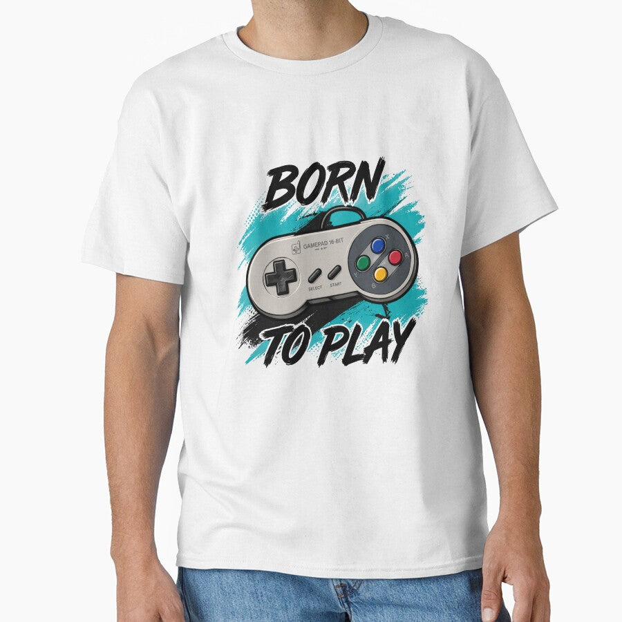 Aesthetic Retro Gaming Gamepad T-Shirt, Hoodie, Sweatshirt by SoLOriensStudio
