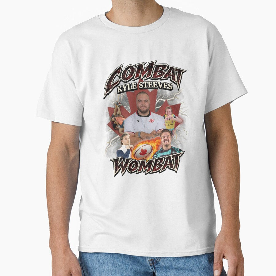Combat Wombat - Kyle Steeve 80s by Brumbies Rugby Wpg