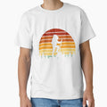 Vintage Sunset Hiking Gift For Hikers and Mountaineers by MeyoshiGil99