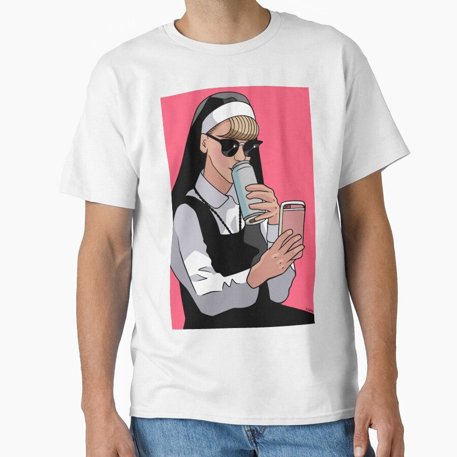 Naughty Nun by azzurroarts