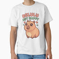 Delulu But Happy Capybara – Cute Delusional Optimism Meme by Visual Dept.