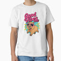 Funny Capybara Good Vibes Retro Summer Animal by the-dovlat